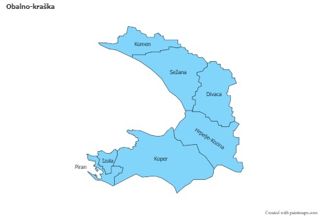 Sample Maps for Obalno-kraška (blue)
