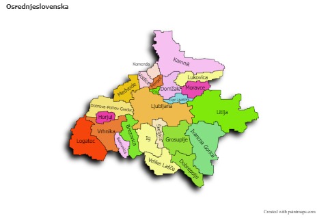 Contoh Peta untuk Osrednjeslovenska (berwarna,bayangan)