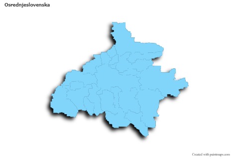 Contoh Peta untuk Osrednjeslovenska (biru,garis luar,bayangan)