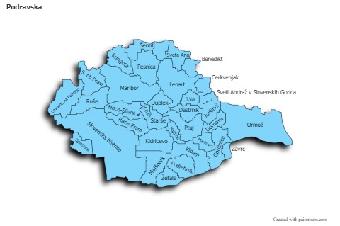 Sample Maps for Podravska (blue,shadowy)