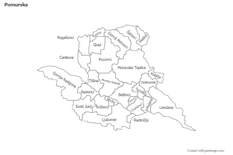 Sample Maps for Pomurska (black-white)