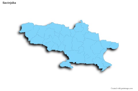 Sample Maps for Savinjska (blue,outline,shadowy)