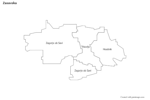 Sample Maps for Zasavska (black-white)
