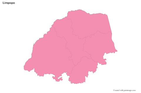 Sample Maps for Limpopo (pink,outline)