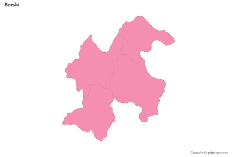 Sample Maps for Borski (pink,outline)