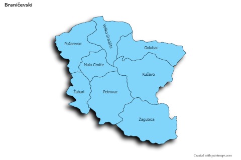 Sample Maps for Braničevski (blue,shadowy)
