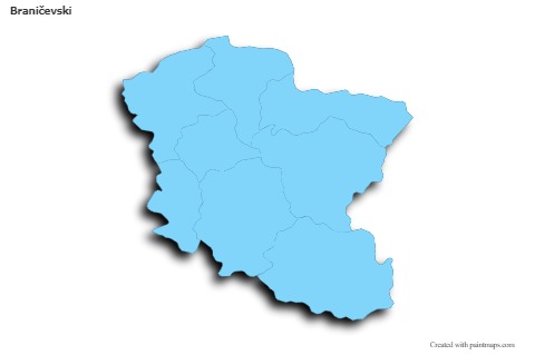 Sample Maps for Braničevski (blue,outline,shadowy)