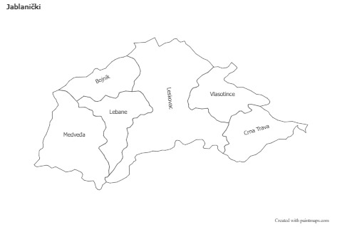 Sample Maps for Jablanički (black-white)