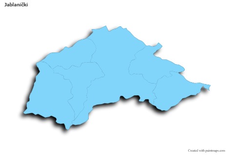 Sample Maps for Jablanički (blue,outline,shadowy)