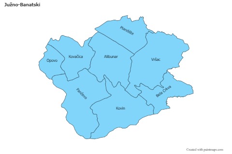 Sample Maps for Južno-Banatski (blue)