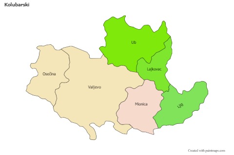 Sample Maps for Kolubarski (colored)