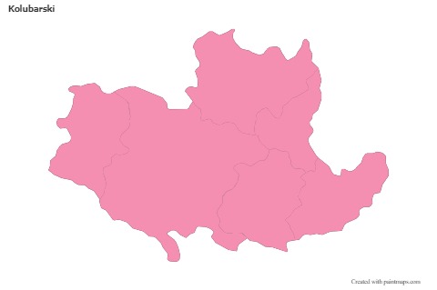 Sample Maps for Kolubarski (pink,outline)