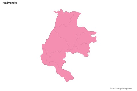 Sample Maps for Mačvanski (pink,outline)