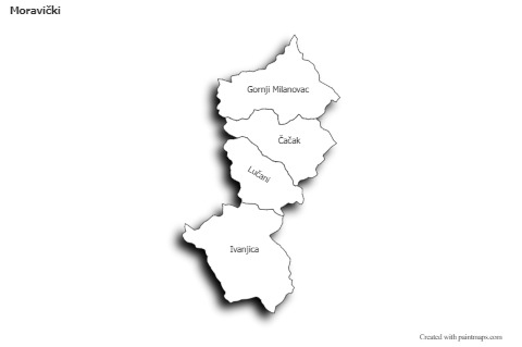 Sample Maps for Moravički (black-white,shadowy)