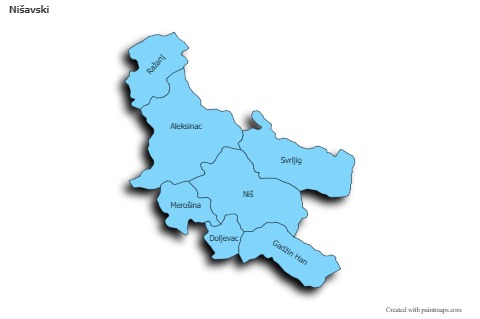 Sample Maps for Nišavski (blue,shadowy)