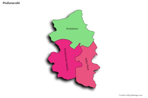 Sample Maps for Podunavski (colored,shadowy)