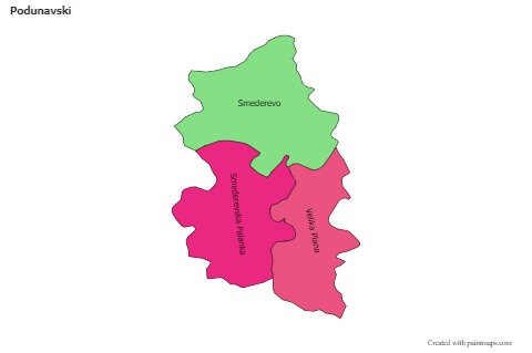 Sample Maps for Podunavski (colored)