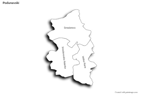 Sample Maps for Podunavski (black-white,shadowy)