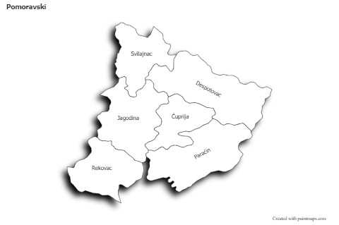 Sample Maps for Pomoravski (black-white,shadowy)