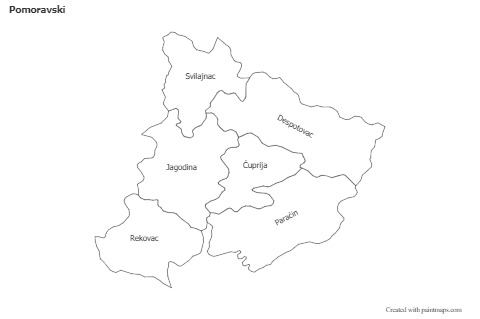 Sample Maps for Pomoravski (black-white)