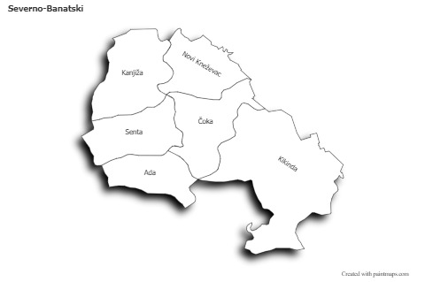 Sample Maps for Severno-Banatski (black-white,shadowy)