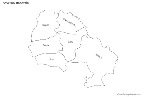 Sample Maps for Severno-Banatski (black-white)