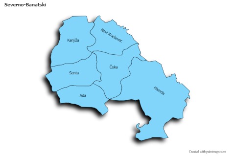 Sample Maps for Severno-Banatski (blue,shadowy)