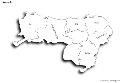Sample Maps for Sremski (black-white,shadowy)