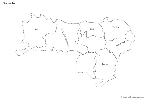 Sample Maps for Sremski (black-white)