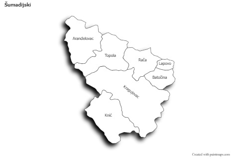 Sample Maps for Šumadijski (black-white,shadowy)