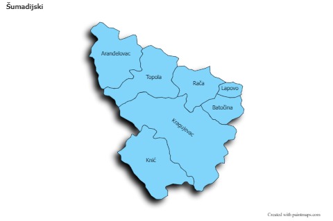 Sample Maps for Šumadijski (blue,shadowy)