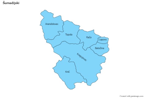 Sample Maps for Šumadijski (blue)