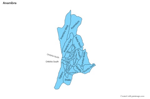 Sample Maps for Anambra (blue)