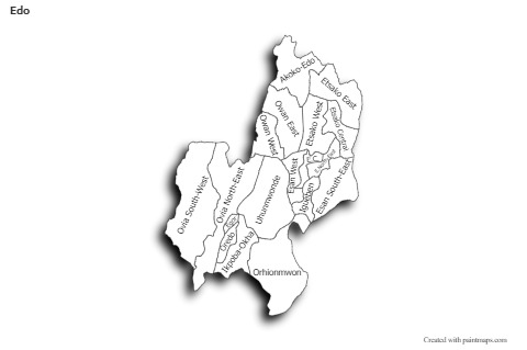Sample Maps for Edo (black-white,shadowy)