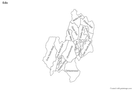 Sample Maps for Edo (black-white)