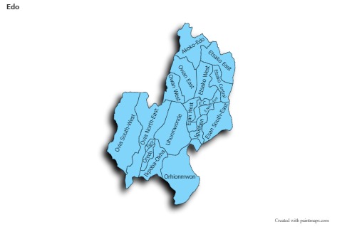 Sample Maps for Edo (blue,shadowy)