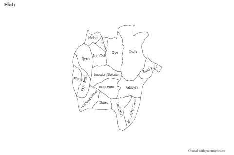 Sample Maps for Ekiti (black-white)