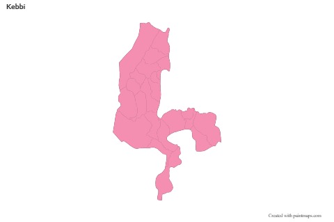Sample Maps for Kebbi (pink,outline)
