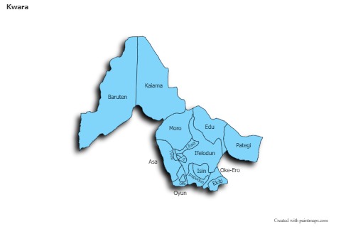 Sample Maps for Kwara (blue,shadowy)