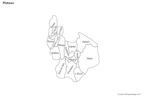 Sample Maps for Plateau (black-white)