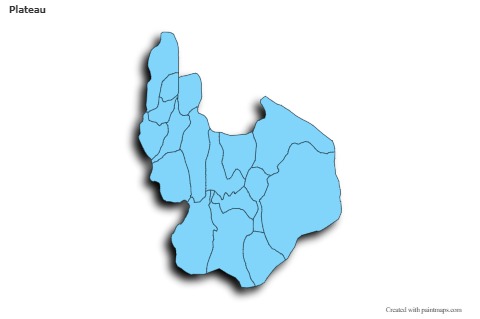 Sample Maps for Plateau (blue,shadowy)