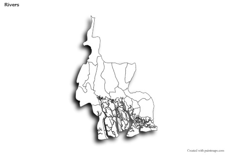 Mapas de muestra para Rivers (blanco-negro,sombrío)