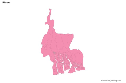 Mapas de muestra para Rivers (rosa,contorno)