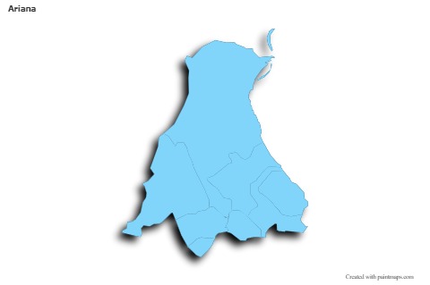 Sample Maps for Ariana (blue,outline,shadowy)