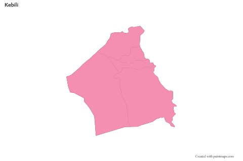 Sample Maps for Kebili (pink,outline)