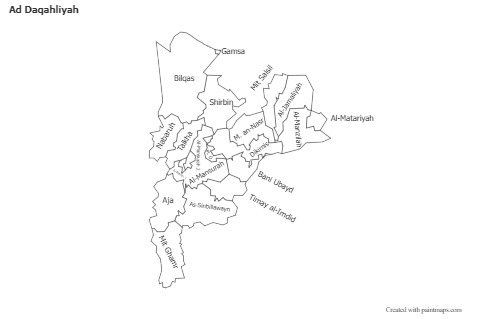 Sample Maps for Ad Daqahliyah (black-white)