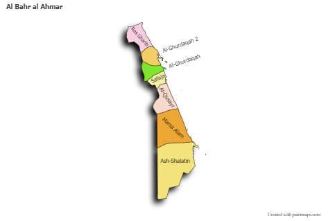 Sample Maps for Al Bahr al Ahmar (colored,shadowy)