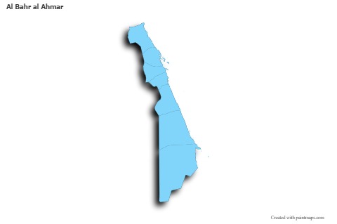 Sample Maps for Al Bahr al Ahmar (blue,outline,shadowy)