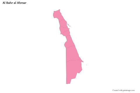 Sample Maps for Al Bahr al Ahmar (pink,outline)