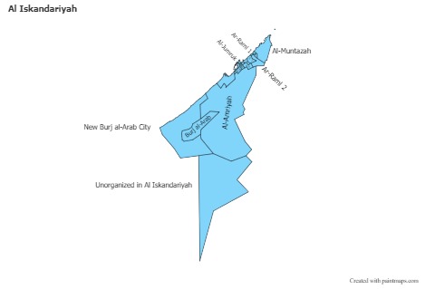 Sample Maps for Al Iskandariyah (blue)